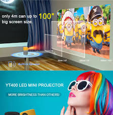 Mini Proyector Led Portátil Hdmi 1080p M